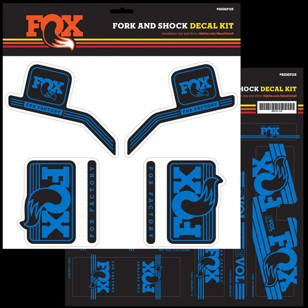 Fox Decal Blue