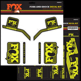 Fox Decal Yellow