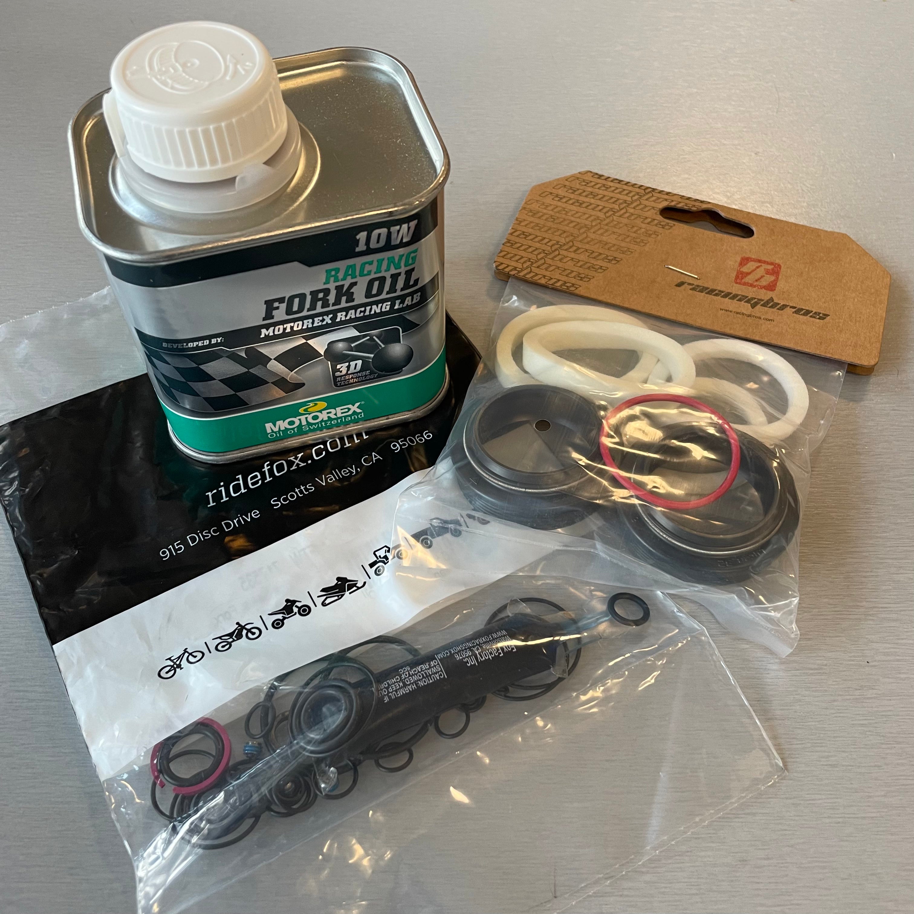 Fox Federgabel Service Kit: Fox Float 32mm Open Bath R/RL/RLC/Terralogic Vanilla Talas 1-4 - Rad & Dämpferklinik GmbH
