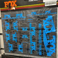 Fox Decal Blue