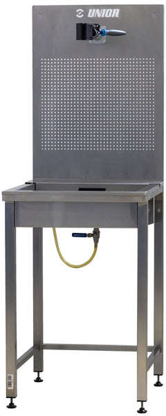 Federgabel Service Tisch Edelstahl