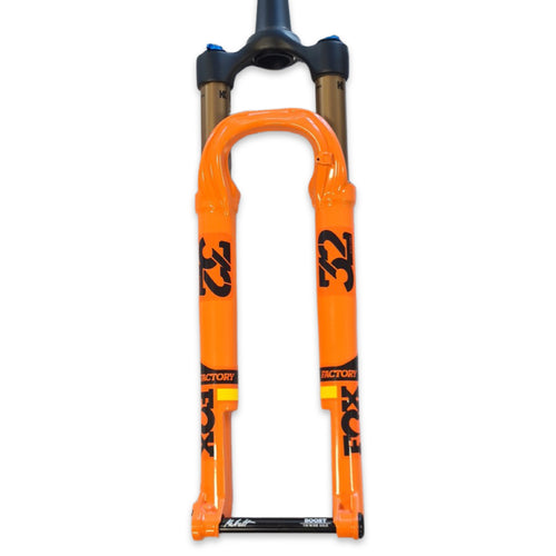 Fox 32 Kashima Float SC 29in 100 FIT4 Shiny Orange Kabolt Achse 110 Federgabel - Rad & Dämpferklinik GmbH