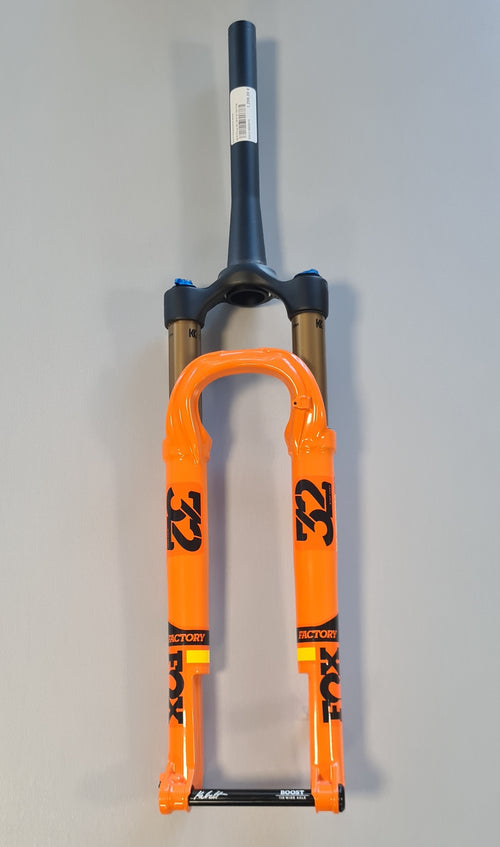Fox 32 Kashima Float SC 29in 100 FIT4 Shiny Orange Kabolt Achse 110 Federgabel - Rad & Dämpferklinik GmbH