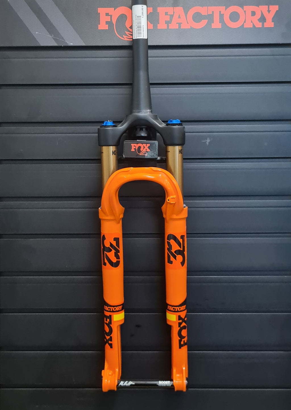 Fox 32 Kashima Float SC 29in 100 FIT4 Shiny Orange Kabolt Achse 110 Federgabel - Rad & Dämpferklinik GmbH