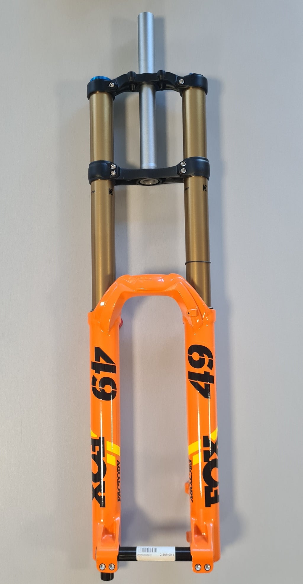 Fox 40 Kashima Float 29in 203 Grip2 HSC LSC HSR LSR Shiny Orange 20TAx110 Achse - Rad & Dämpferklinik GmbH