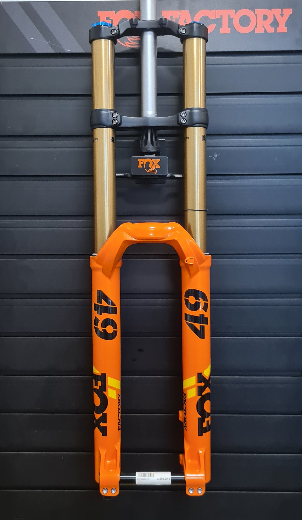 Fox 40 Kashima Float 29in 203 Grip2 HSC LSC HSR LSR Shiny Orange 20TAx110 Achse - Rad & Dämpferklinik GmbH